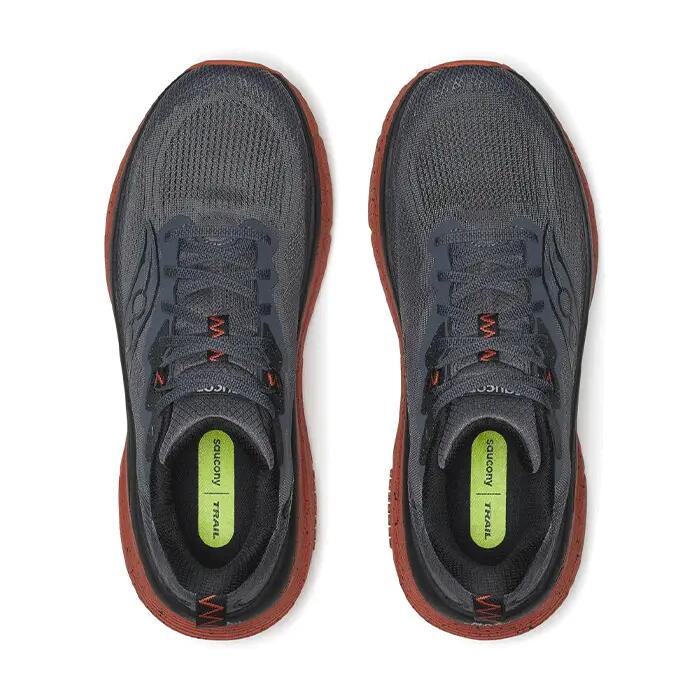 Scarpe trail - Uomo - Saucony Guide TR - Carbon/Rust 4/4
