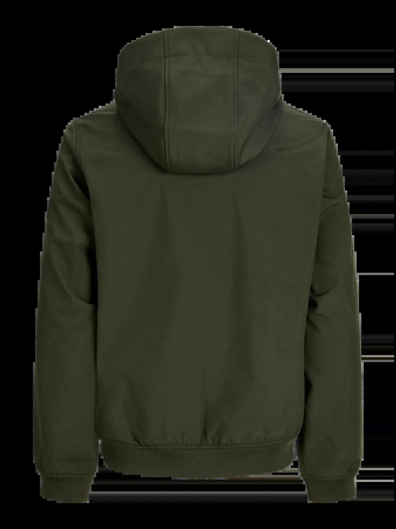 Herren Jacke Basic Dunkelgrün 2/7