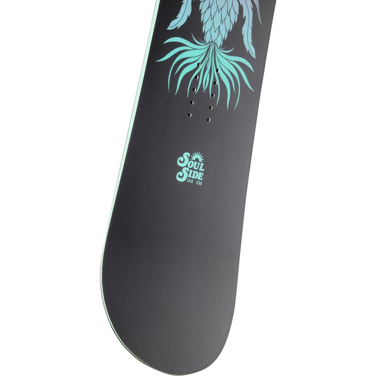 Snowboard Rossignol Soulside Dames Zwart 4/4
