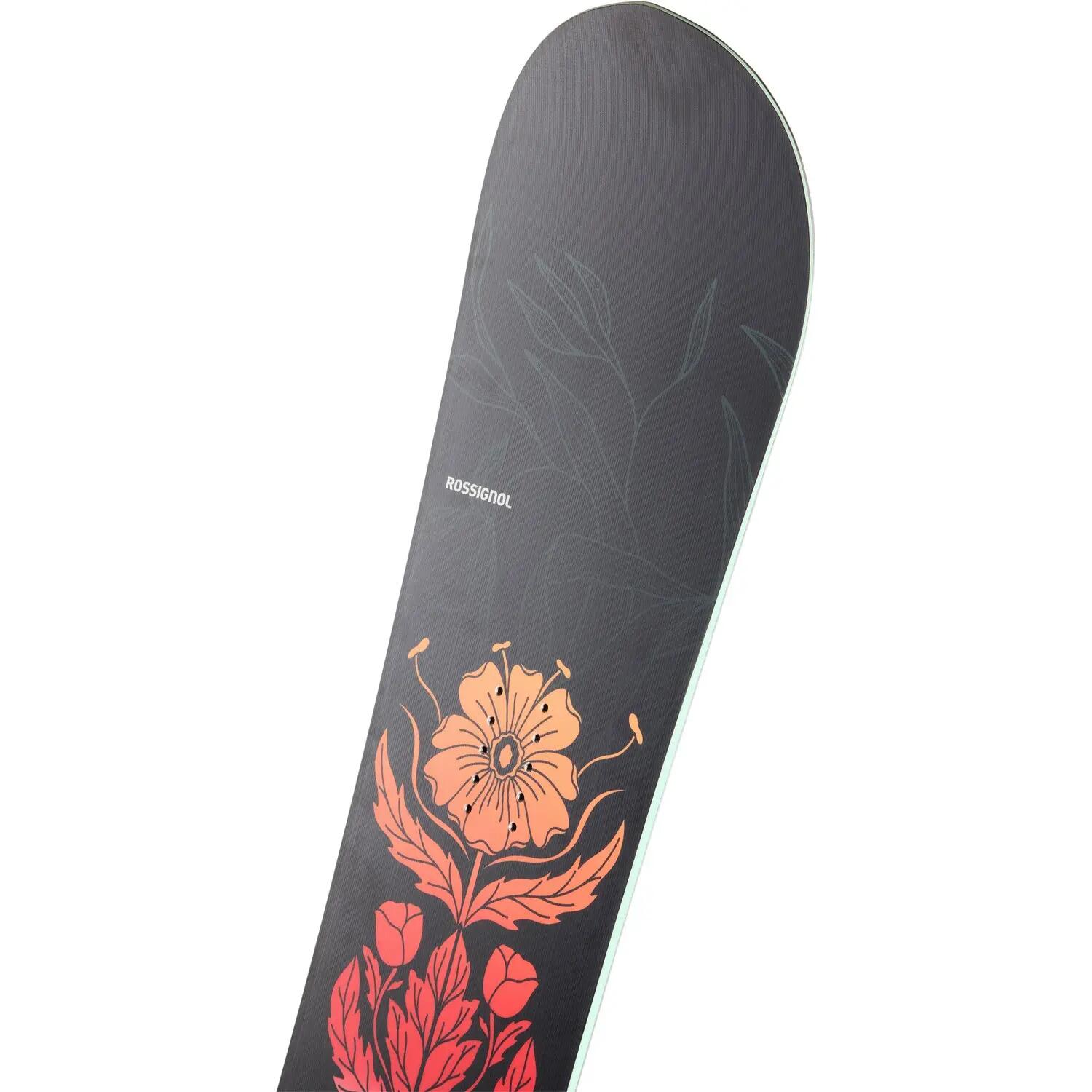Snowboard Rossignol Soulside Dames Zwart 3/4