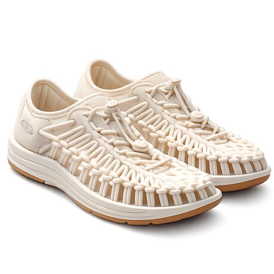 Keen Uneek 2 Damen Schuhe vorne Sandale hinten Sneaker weiß Schnellverschluss 37