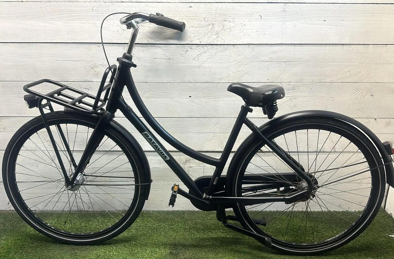 Second Life - Gereviseerd Batavus transport stadsfiets bike, zwart 4/4