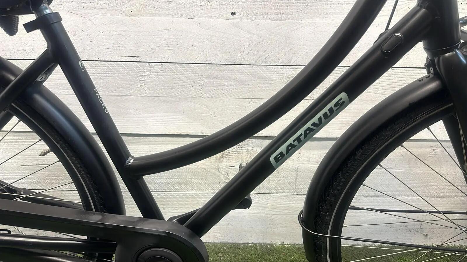 Second Life - Gereviseerd Batavus transport stadsfiets bike, zwart 2/4