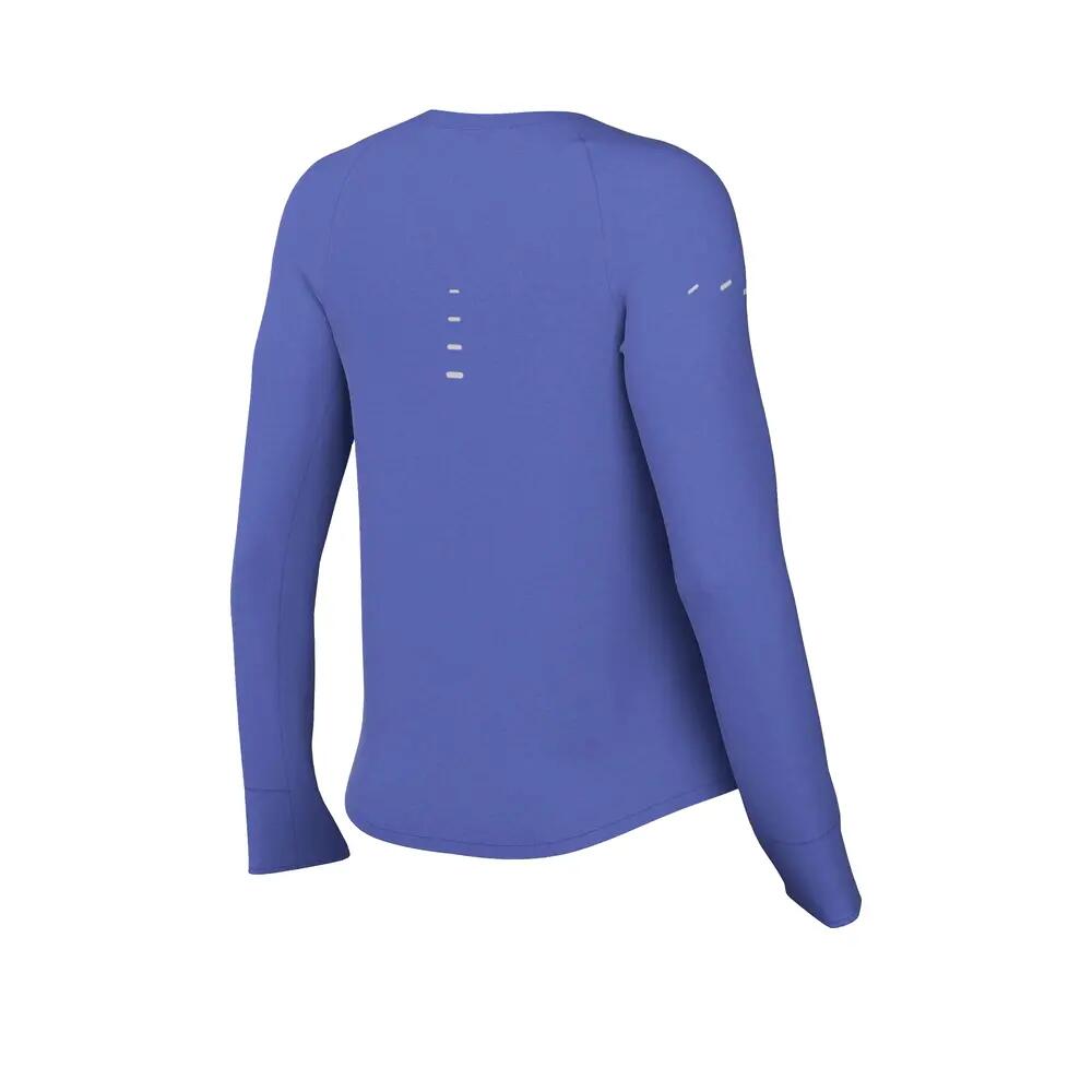 T-shirt de course Nike Swift Dri-Fit UV Dames Zwart/Blauw 4/4