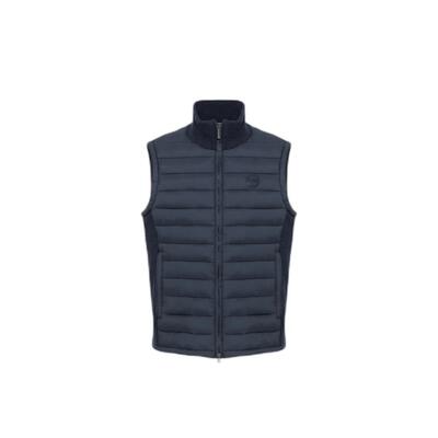Mouwloze vest met ribbels mesh panelen colmar 8zx