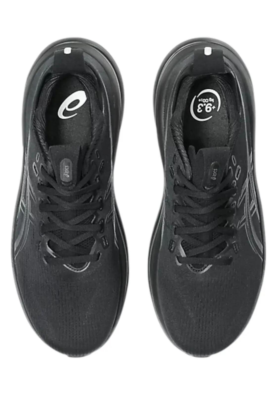 Chaussures de course ASICS Gel-Nimbus 28 Noir/Gris 4/7