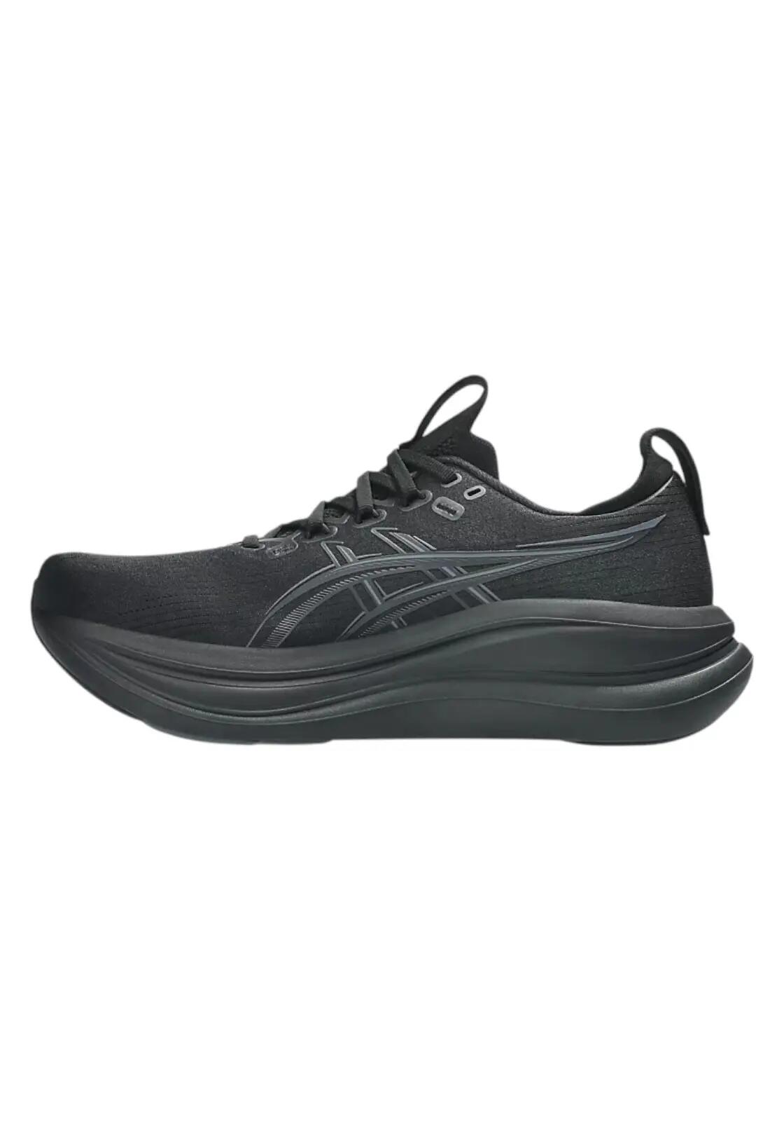 Chaussures de course ASICS Gel-Nimbus 28 Noir/Gris 2/7