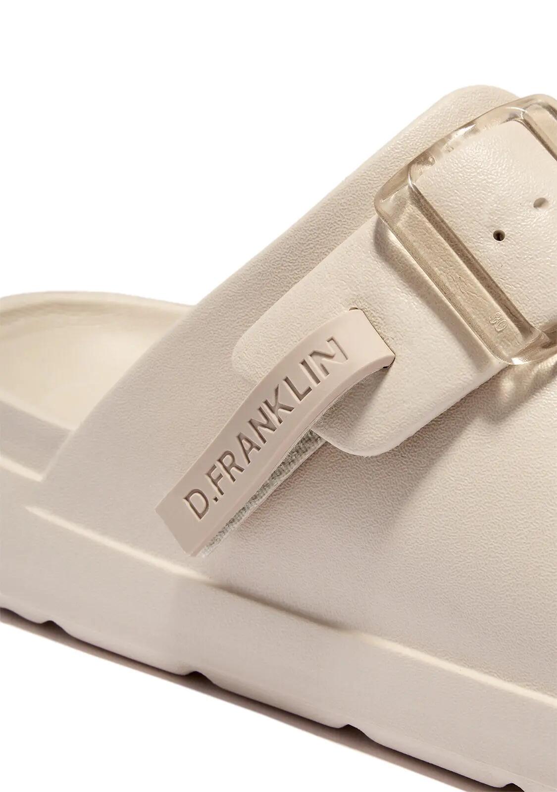 Sandalias Abiertas de Mujer Hebilla Ajustable Vibe Beige 4/5