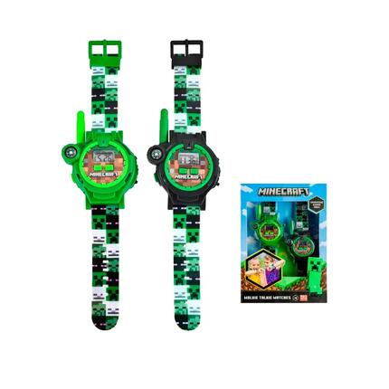 Set de talkies-walkies et montre Minecraft 2 en 1