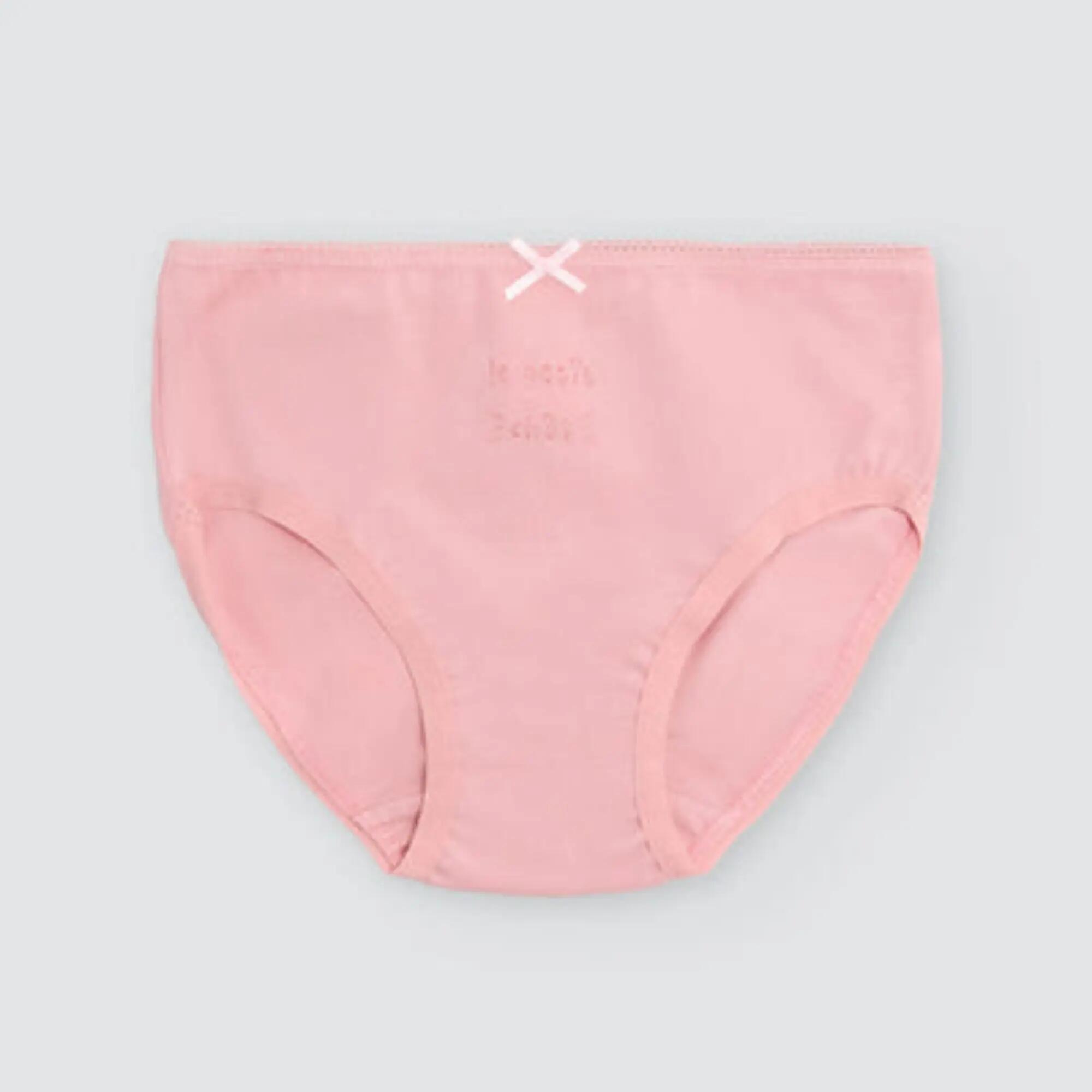 Pack de 2 cuecas de menina em algodão com estampado de gatinhos 4/5