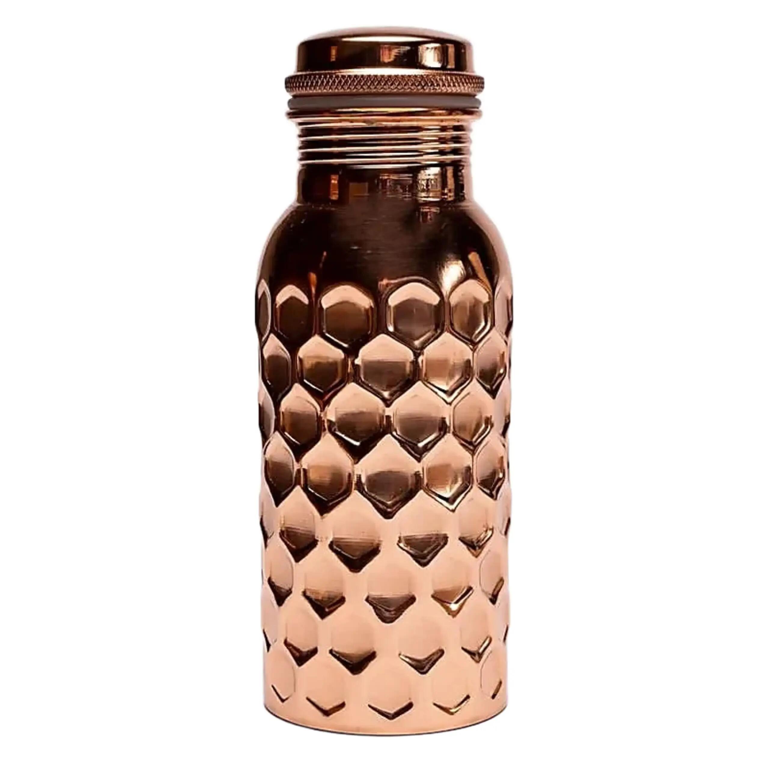 Miedziana butelka na wodę 500ml 3/3