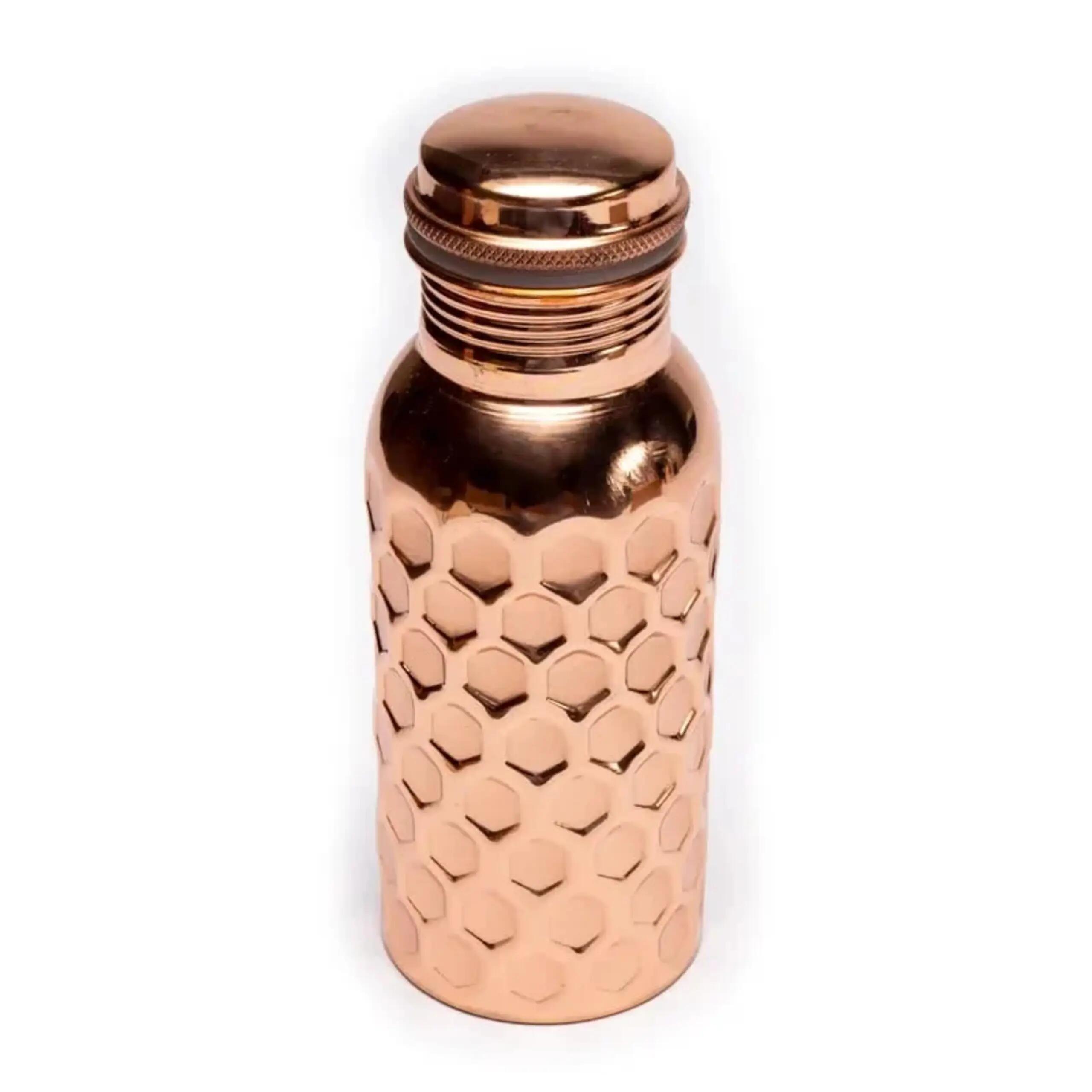 Miedziana butelka na wodę 500ml 2/3