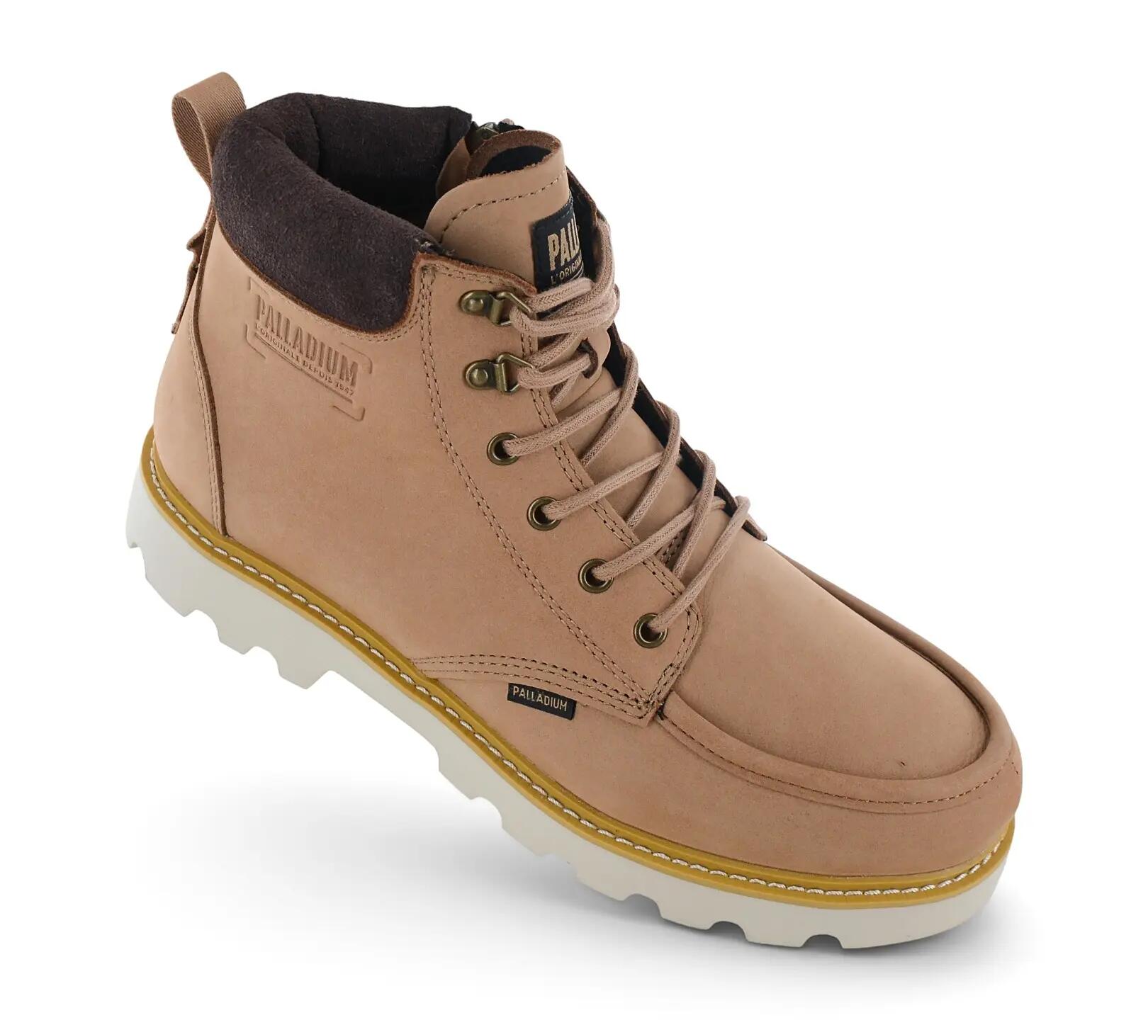 Herren - Palladium Troopetlit Grit Zip - 04985-252-M - Braun 2/6