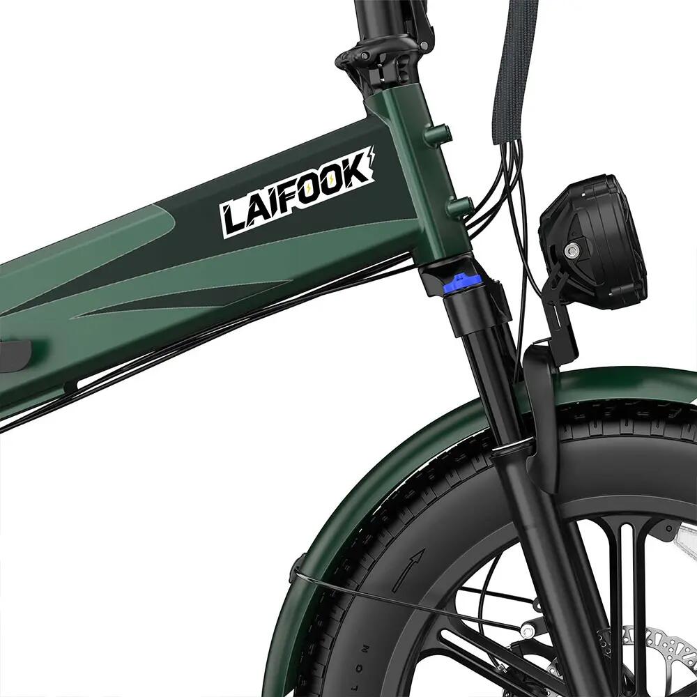 Elektrický bicykel LAIFOOK V2 Pro, motor 500W, 48V 20Ah, 8 rýchlostí, skladací 4/7