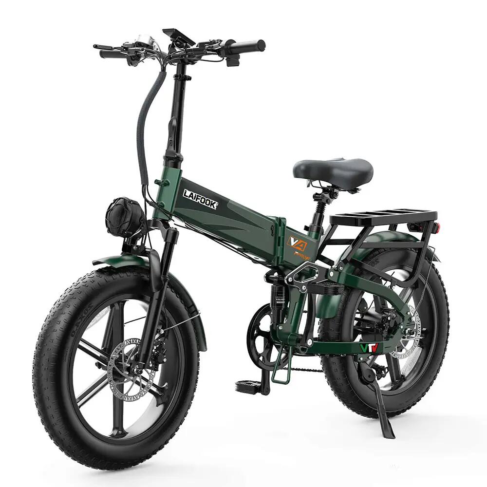 Elektrický bicykel LAIFOOK V2 Pro, motor 500W, 48V 20Ah, 8 rýchlostí, skladací 2/7