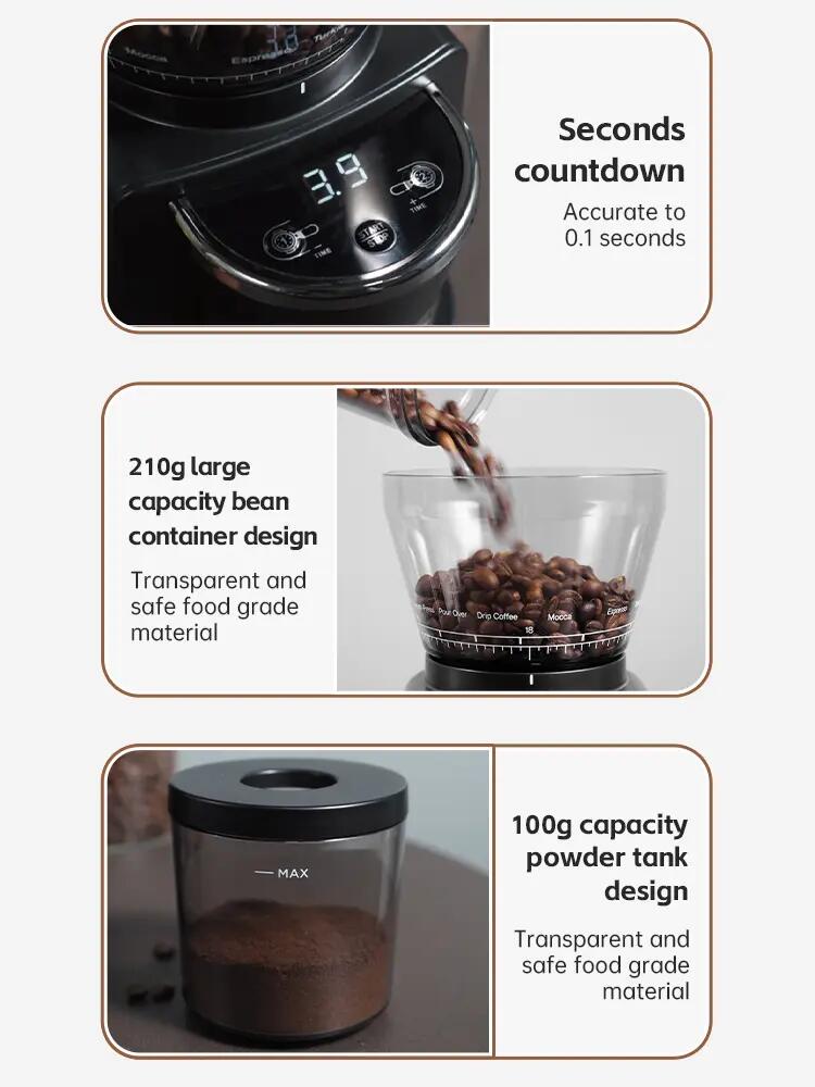 HiBREW G3 Moinho de café automático 220W 34 configurações de moagem 8/11