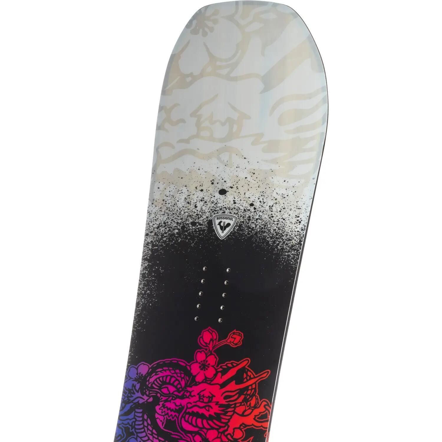 Snowboard Rossignol Sawblade Wide Grijs 3/4