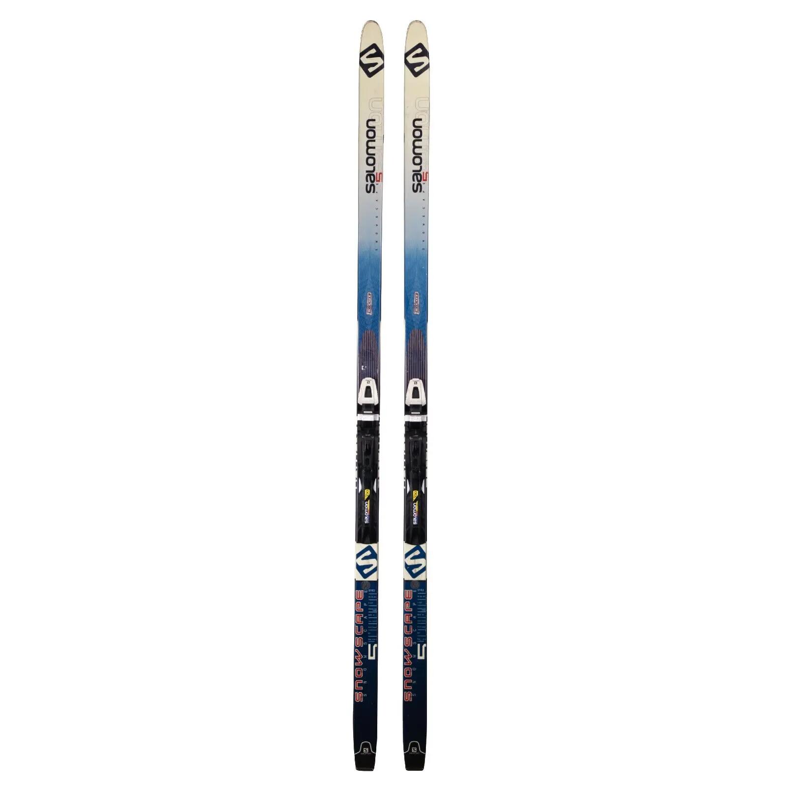 SECOND HAND - Sci Di Fondo Salomon Snowscape 5 + Attacchi Sns Pilot 2/3