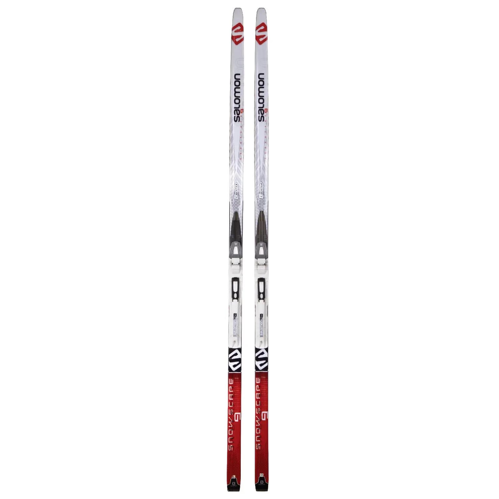 RECONDITIONNE - Ski De Fond Salomon Snowscape 9 + Fixation Sns Pilot 2/4