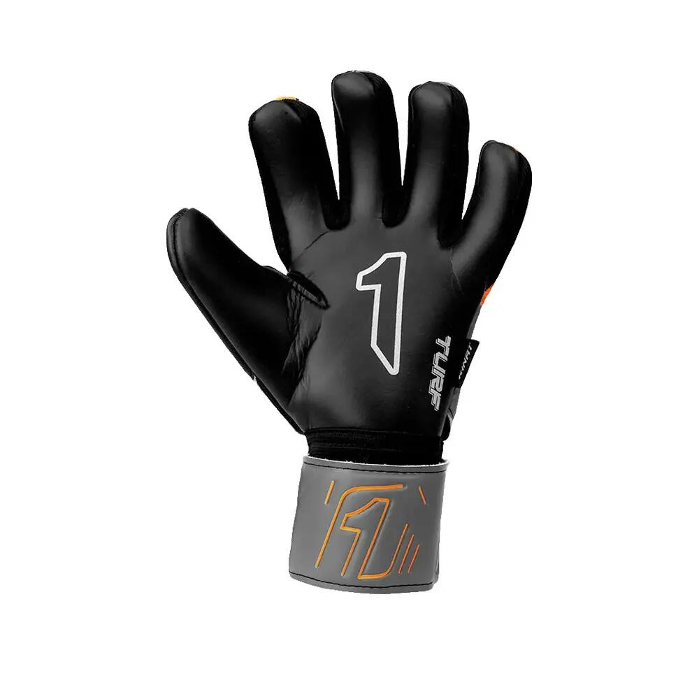 Rękawice bramkarskie Rinat Egotico Vengador Turf Szary/Pomarańczowy 8/9