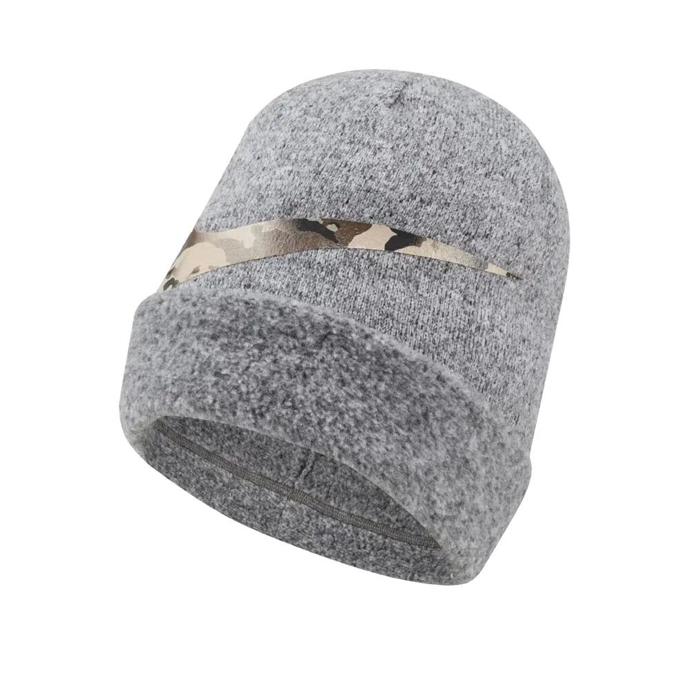 Gorro Nike Therma Cuffed Swoosh Gris 2/2