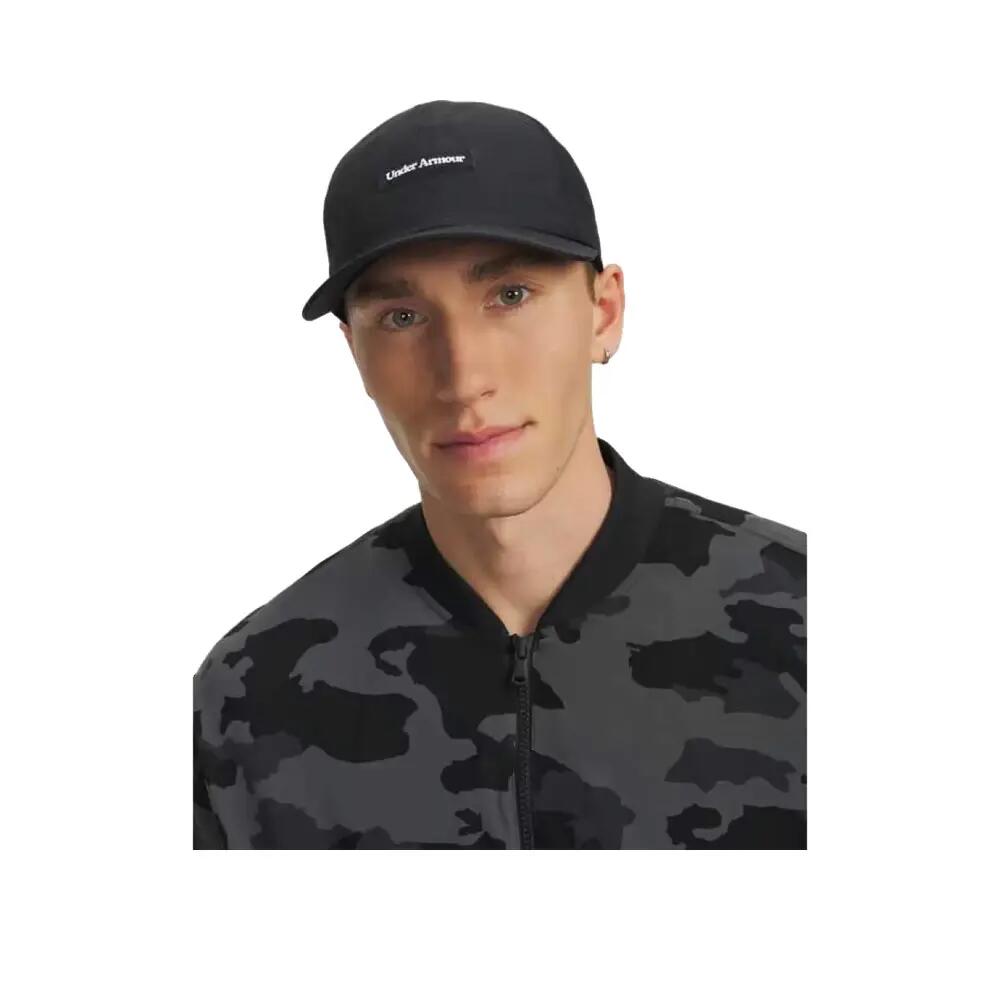 Chapéu Under Armour Essential Mid Nylon Ajustável Preto 3/3