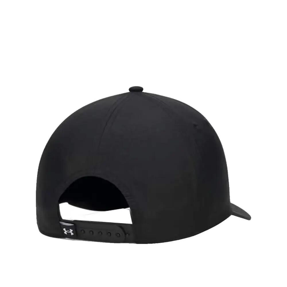 Chapéu Under Armour Essential Mid Nylon Ajustável Preto 2/3
