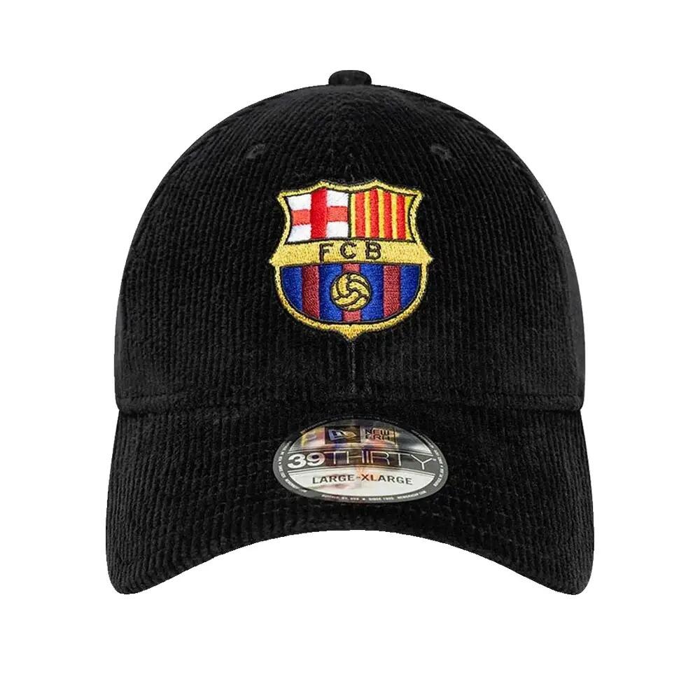Casquette New Era Cord 39THIRTY FC Barcelona Preto 3/5