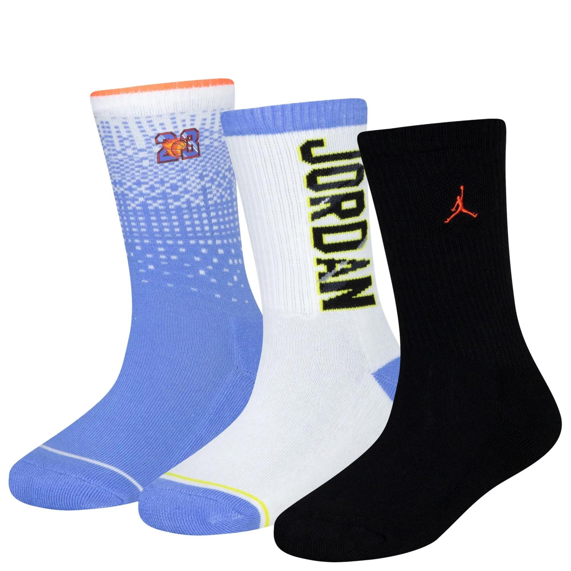 Ponožky Jordan Jhn Customized Air 3Pk Crew Děti 1/3