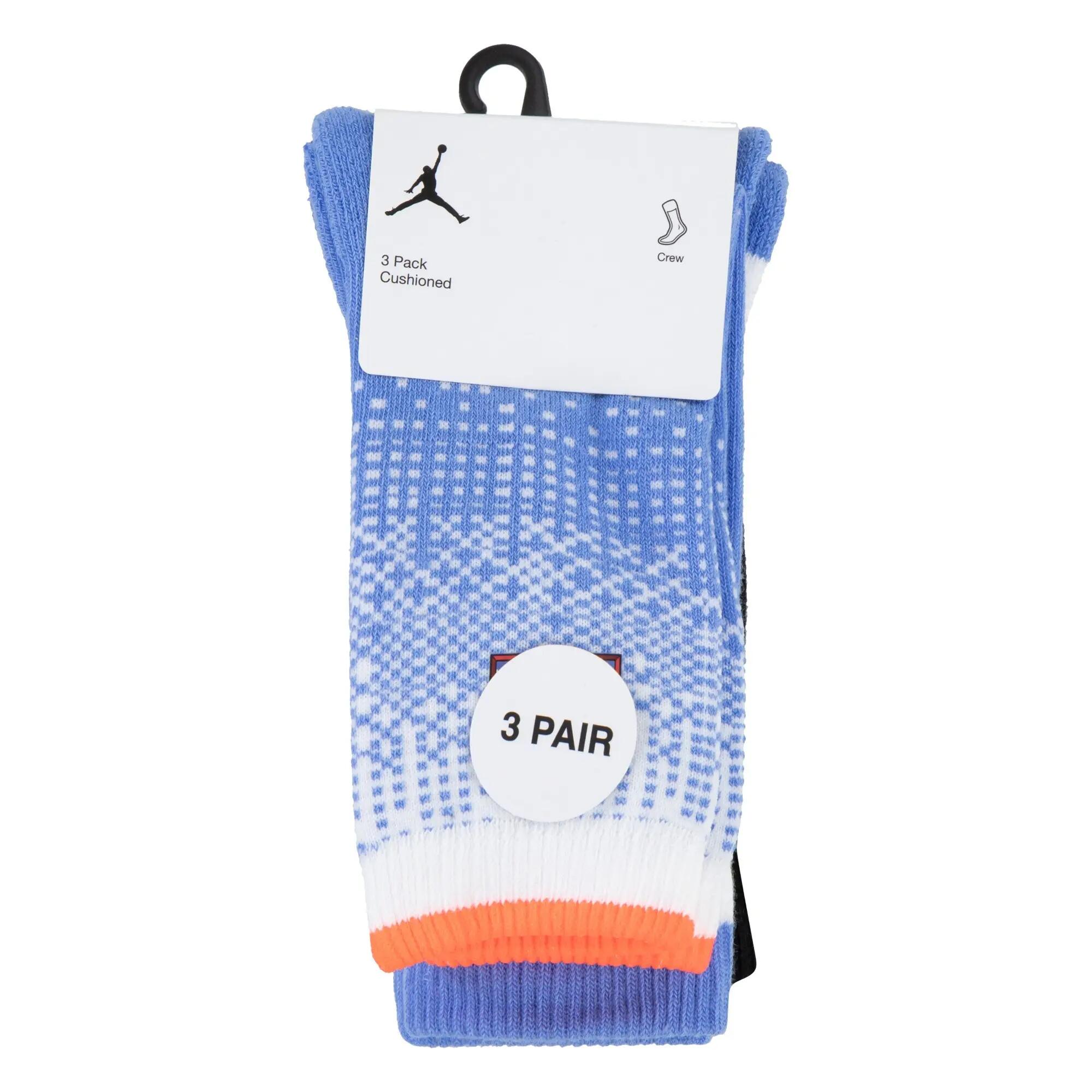 Ponožky Jordan Jhn Customized Air 3Pk Crew Děti 3/3
