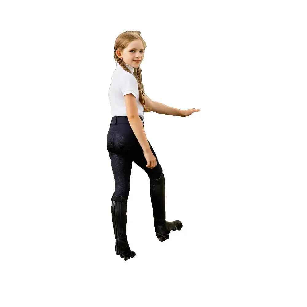 Dívčí jezdecké legíny s plným gripem Horze Dea 8/8