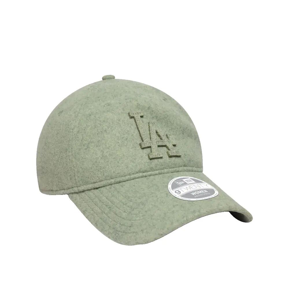 Czapka New Era Melton Luxe 9Twenty Los Angeles Dodgers Zielona 3/5
