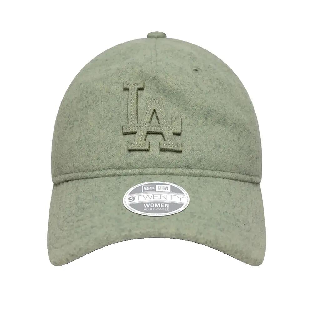 Czapka New Era Melton Luxe 9Twenty Los Angeles Dodgers Zielona 2/5