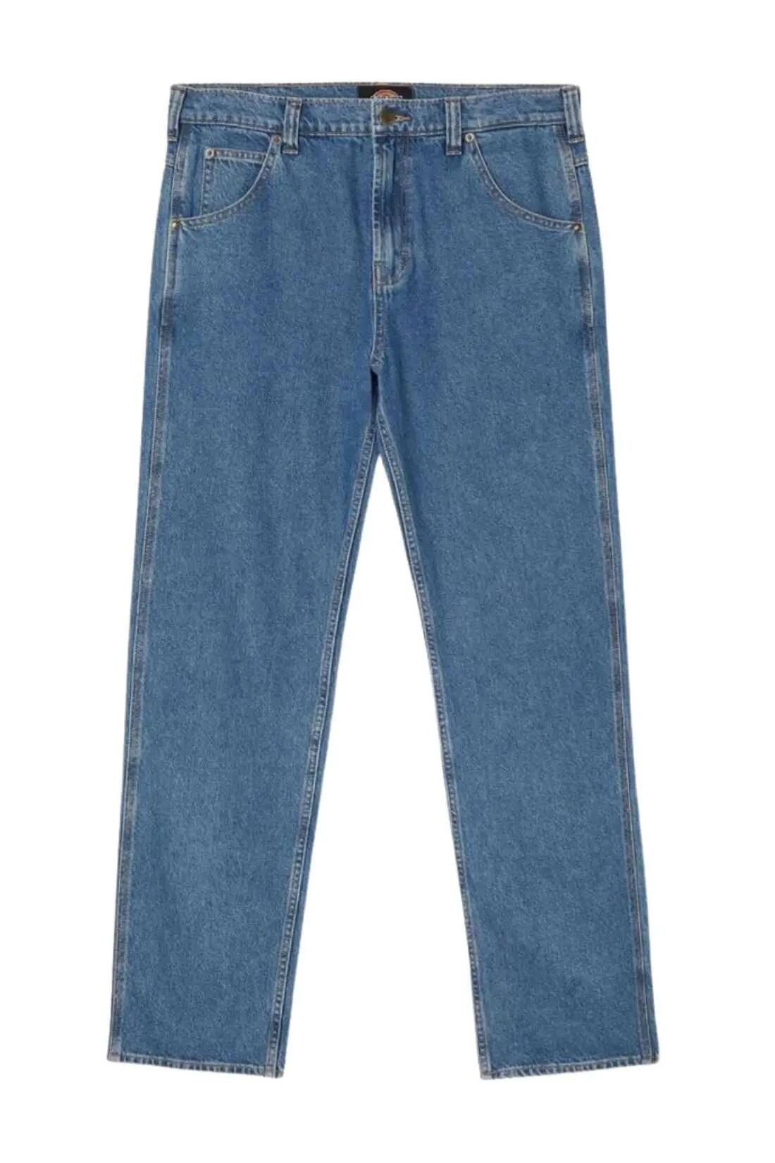 Džínsy - športové oblečenie - Pánske - Houston Tapered - modrý denim 2/4