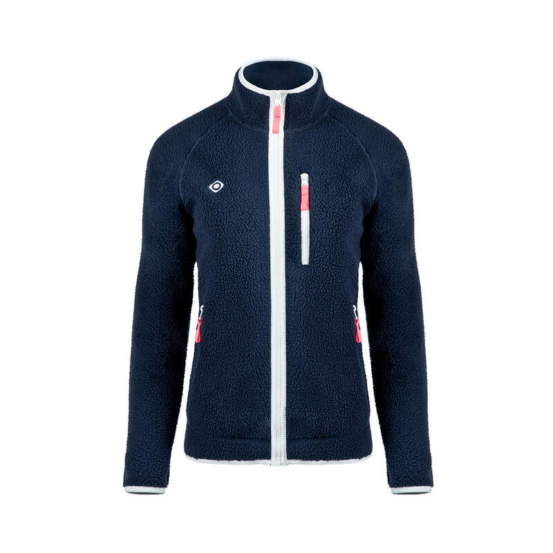 Chaqueta con cremallera tejido forro polar grueso,para mujer HORTUS W Izas