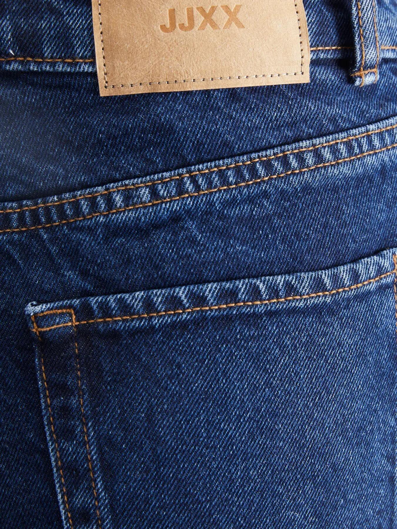 Damen Jeans Relaxed Fit Tokyo Wide L32 Dunkelblau 7/9