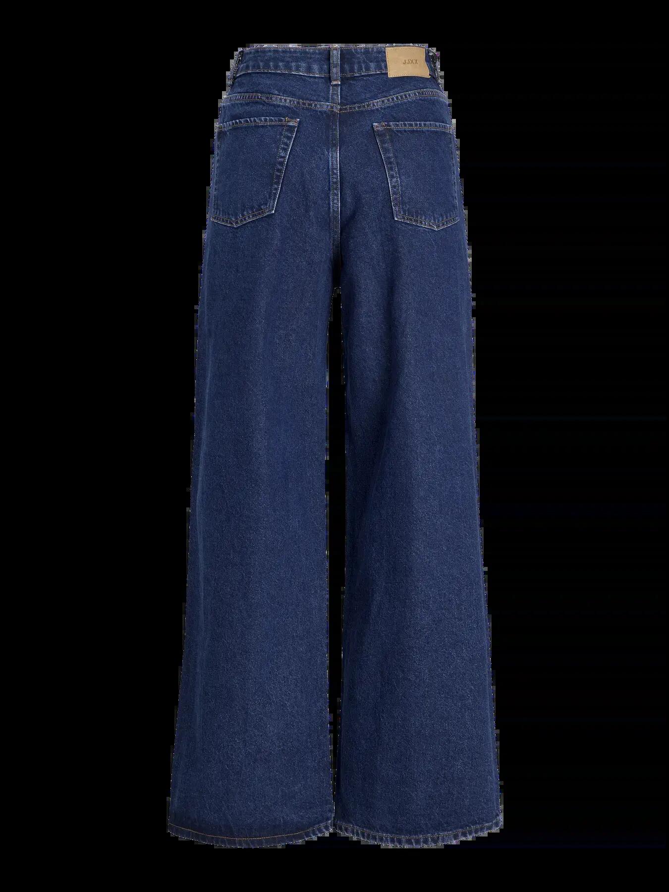 Damen Jeans Relaxed Fit Tokyo Wide L32 Dunkelblau 2/9