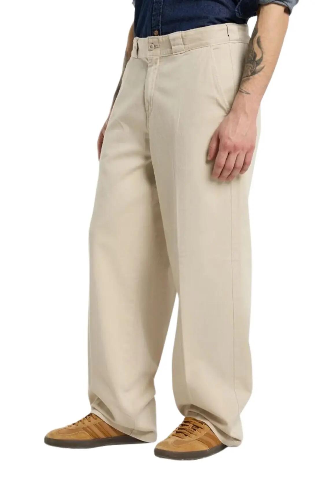 Pánske chino nohavice - 247 Loose - bavlna - pieskovo béžová 2/4