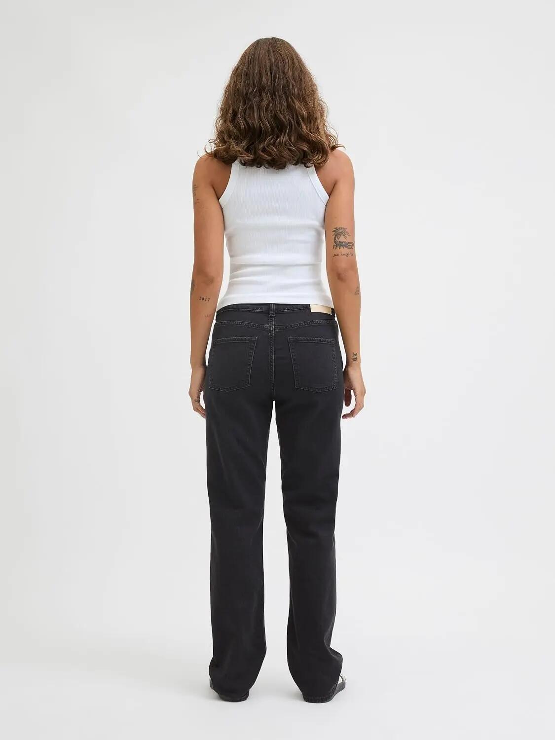 Mujer Vaqueros Nice L32 Negro 5/9