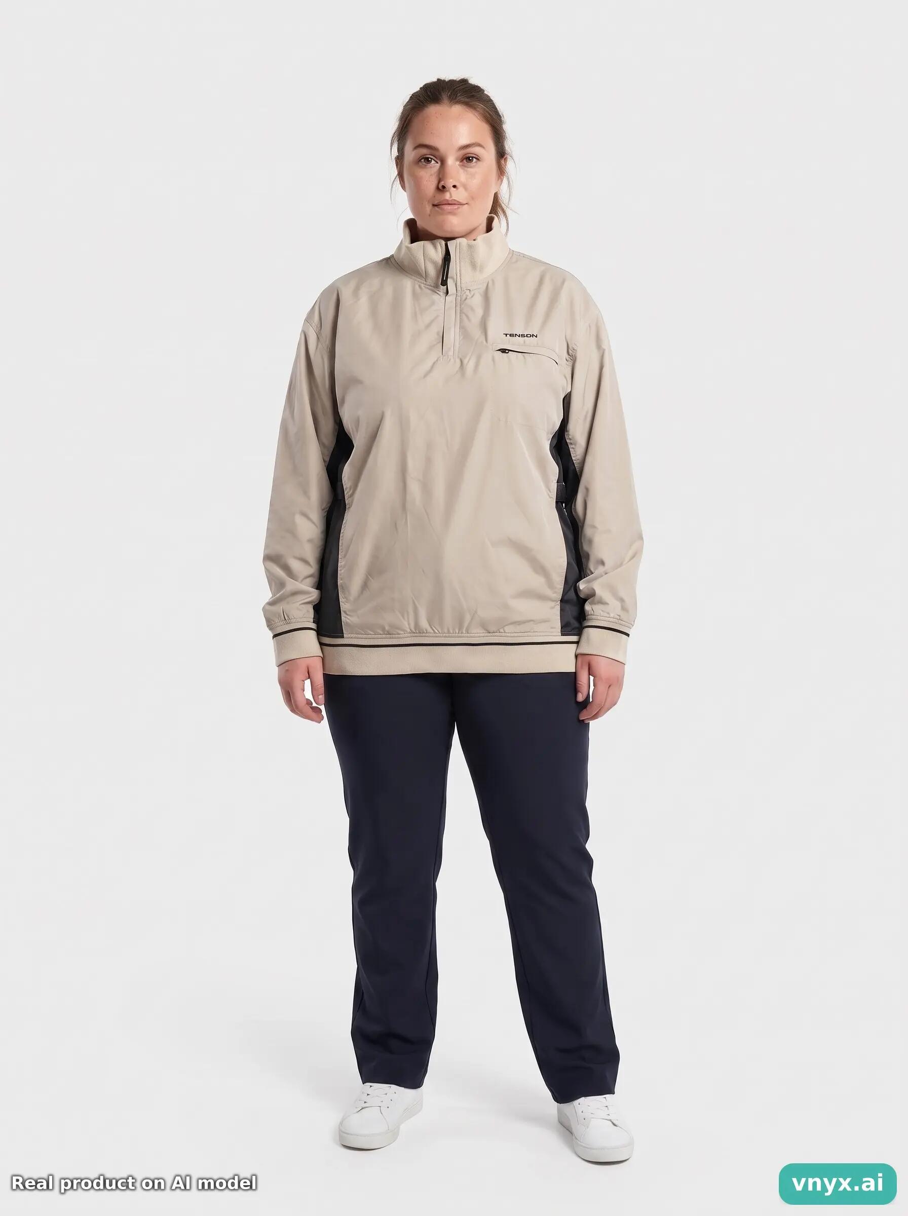 Second Life - Vintage Tenson Beige Windbreaker Women L 6/6