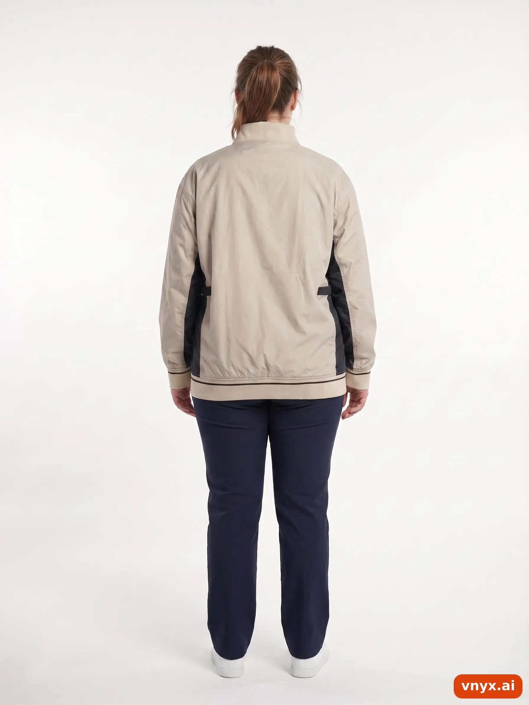 Second Life - Vintage Tenson Beige Windbreaker Women L 4/6