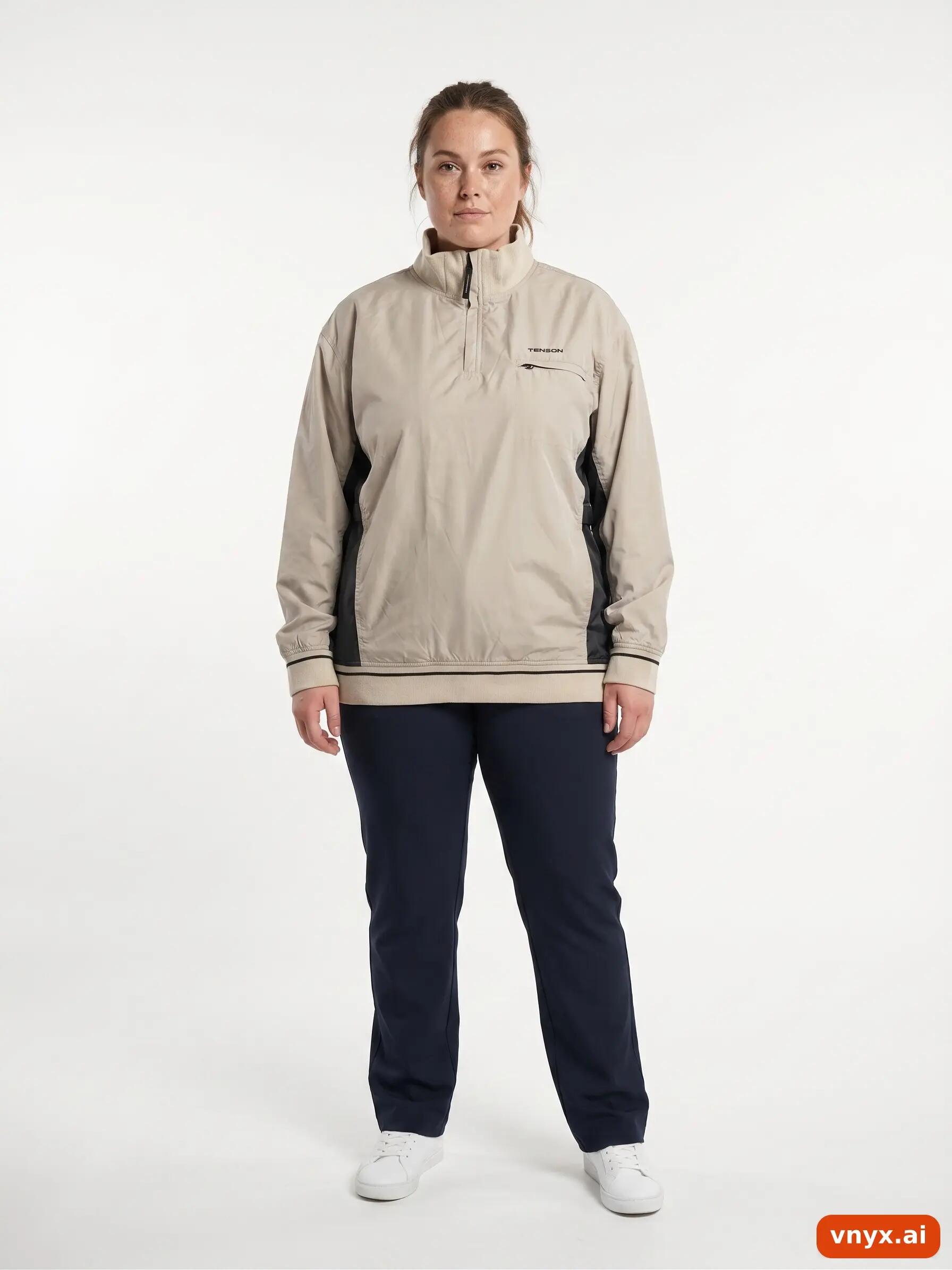 Second Life - Vintage Tenson Beige Windbreaker Women L 3/6