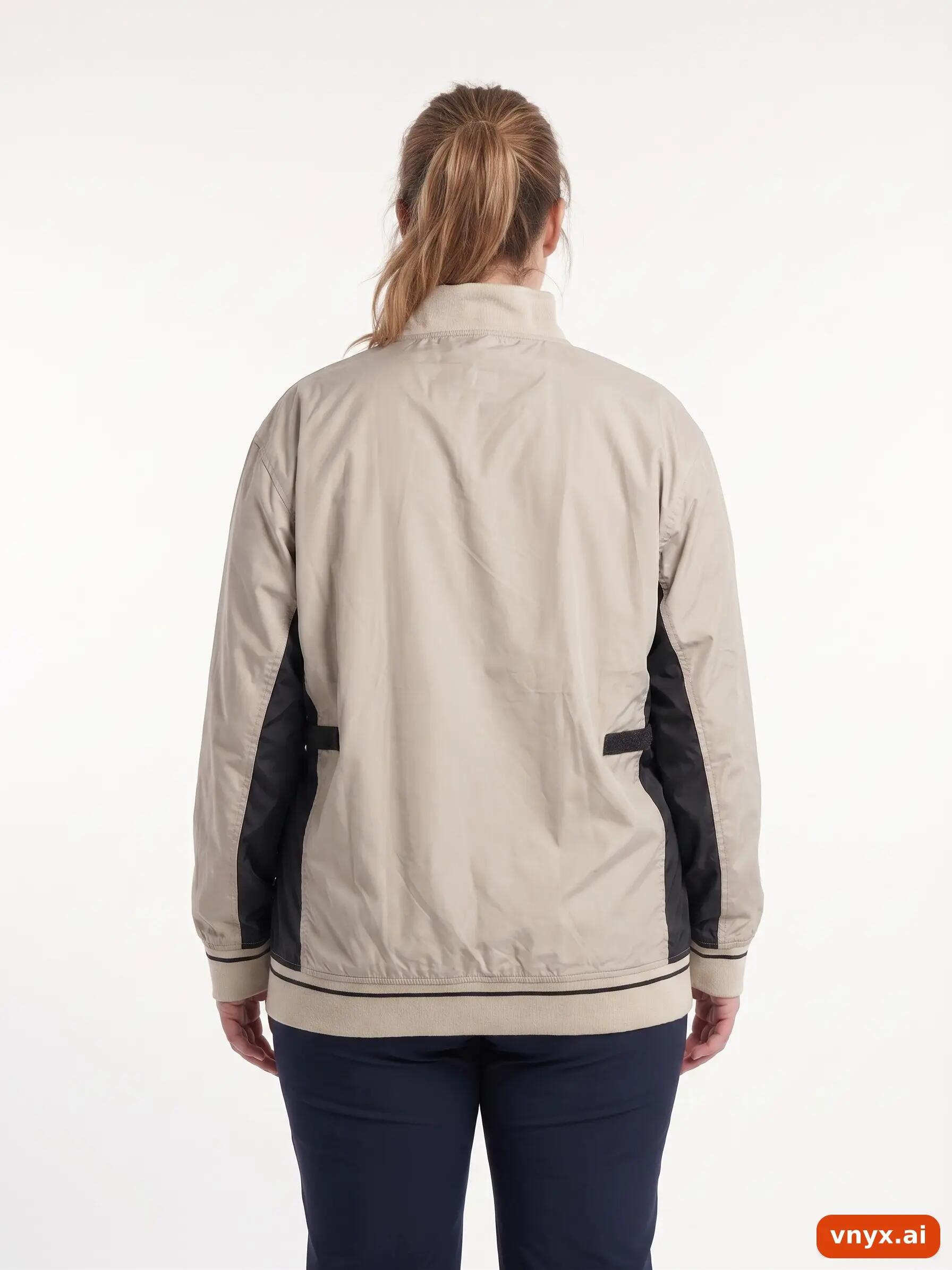 Second Life - Vintage Tenson Beige Windbreaker Women L 2/6