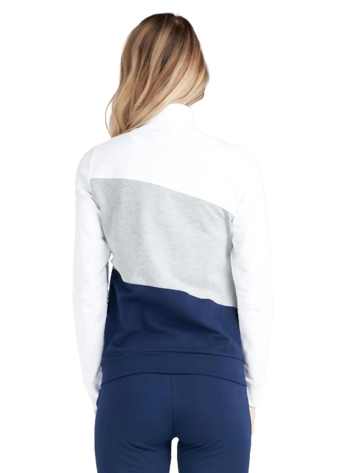 Conjunto de treino feminino Leone 1947 Apparel Live in Colors, fecho, gola alta 3/5