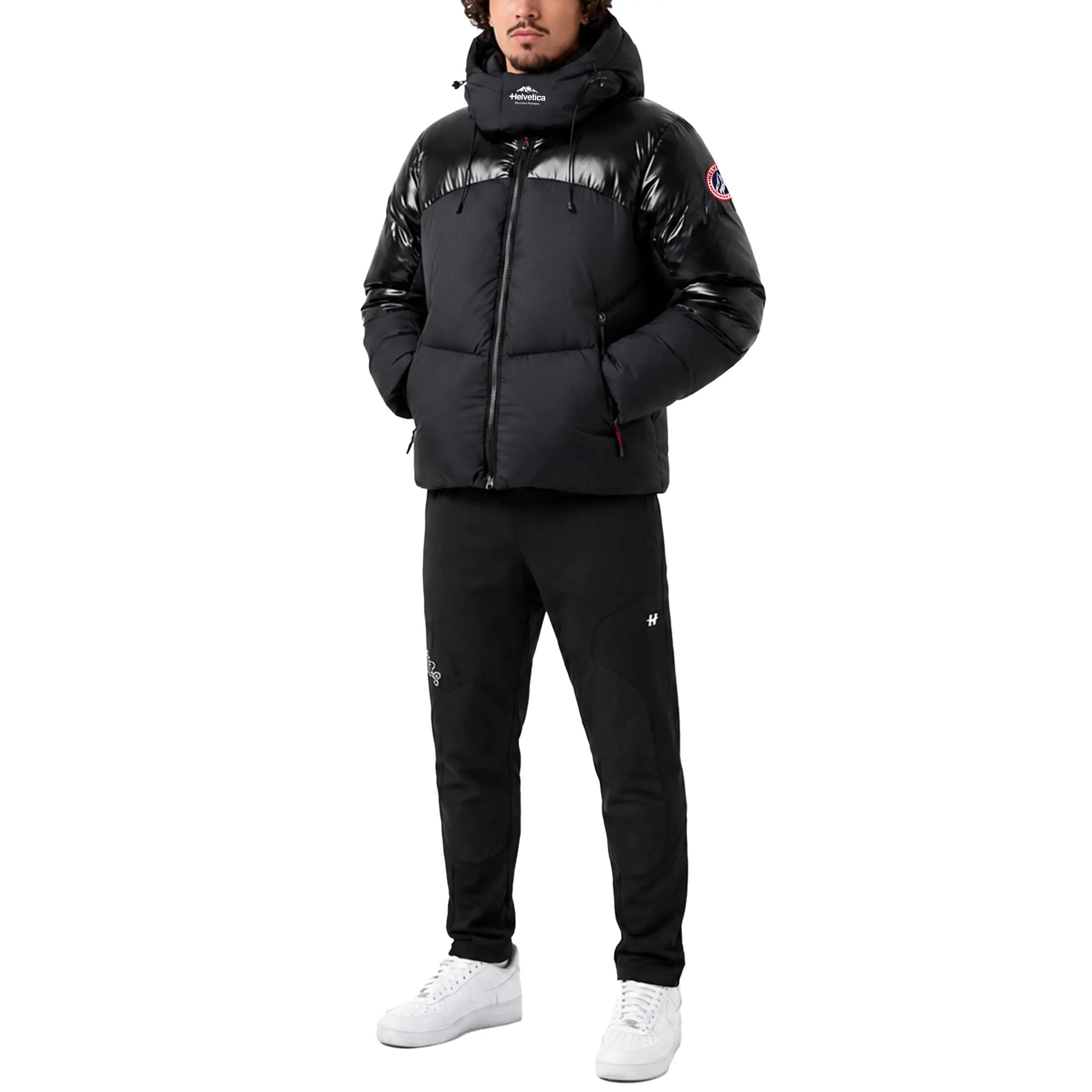 Doudoune à capuche Homme Helvetica MOON 4/4