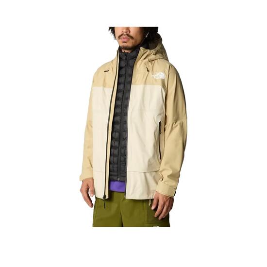 Wasserdichte Jacke The North Face Frontier Futurelight Beige