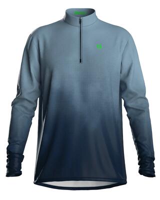 Hardloopshirt met lange mouwen voor heren - mika cloud