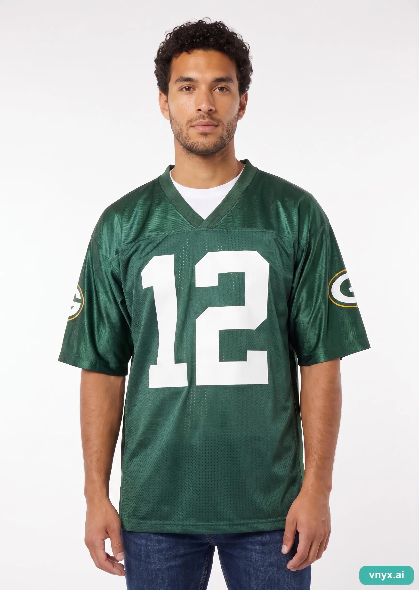 Second Life - Vintage NFL Green Jersey Men L 5/5