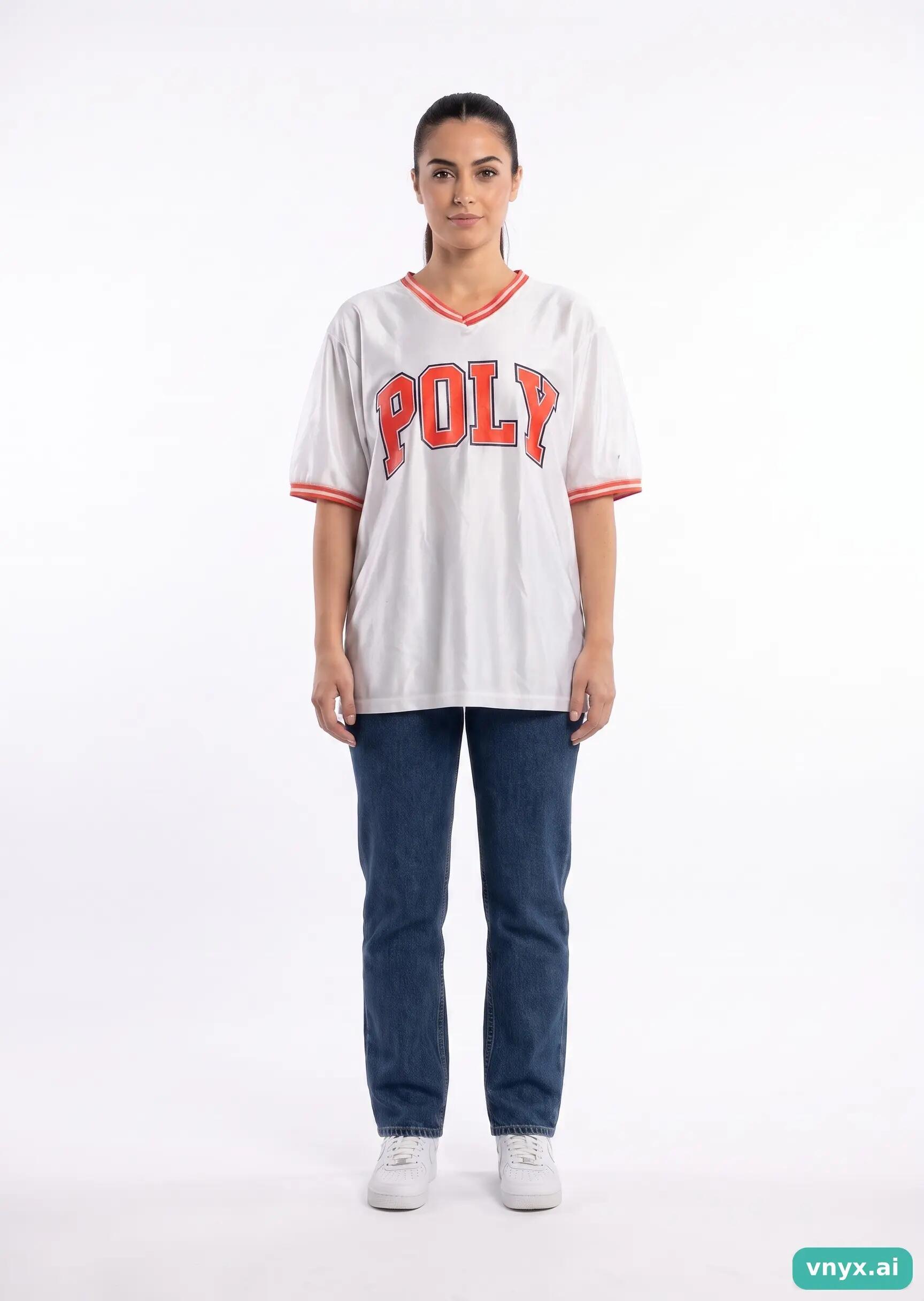 Second Life - Vintage Don Alleson Athletic Off-White Jersey Women L 5/5