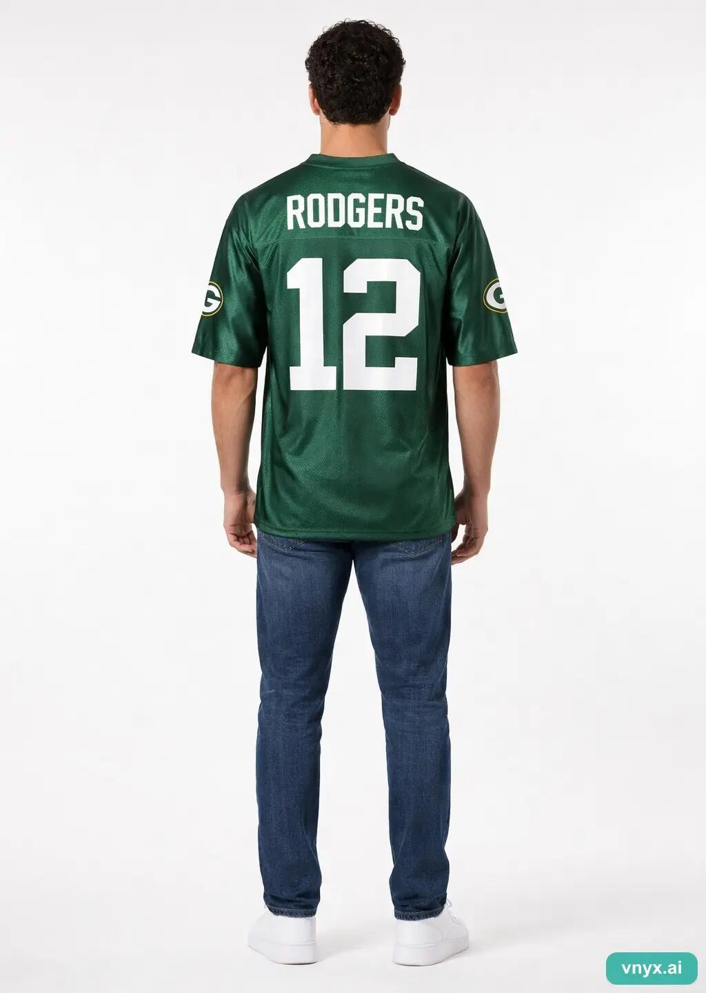 Second Life - Vintage NFL Green Jersey Men L 4/5